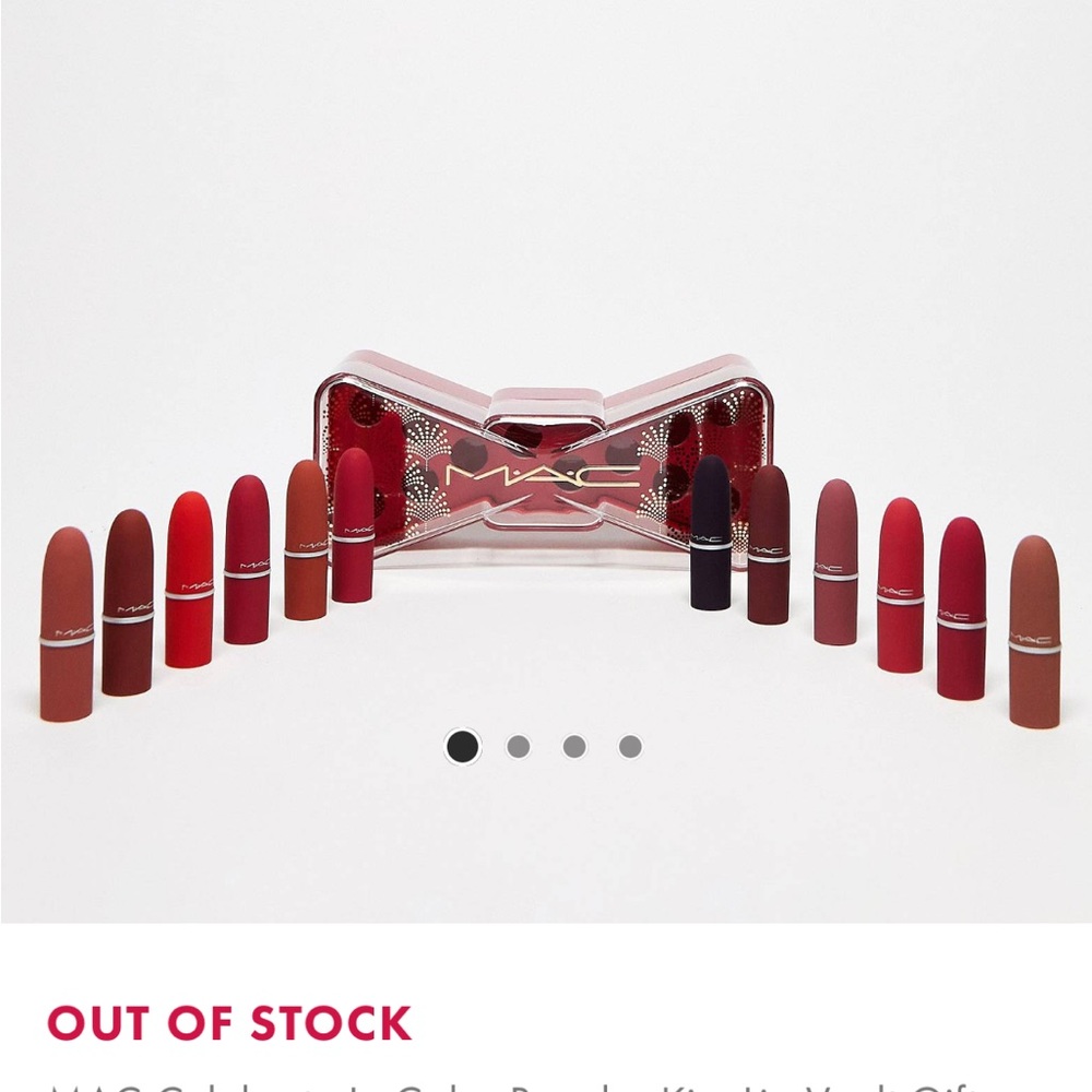 MAC Celebrate in Color powder kiss lip vault X 12: Destined For Stardom (Disney)